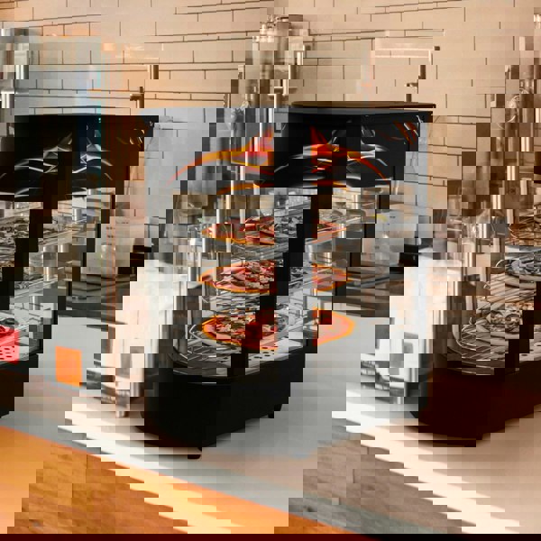 Kukoo Commercial Food Warmer Glass Pizza Display