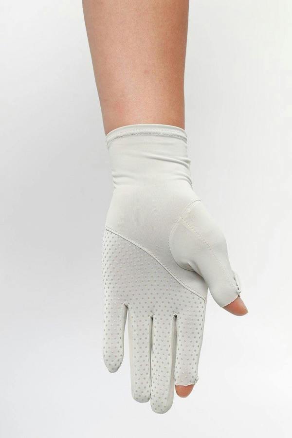 Anniou UPF 50+ Color-Block Anti-Slip Gloves