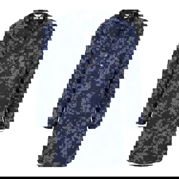 Mountain Warehouse Womens/Ladies Petra Floral 3/4 Sleeve Shirt - Navy