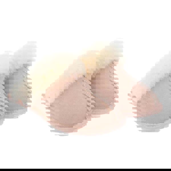 EverAu Womens/Ladies Cow Suede Slippers - Pink