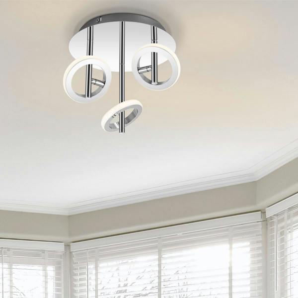 COSYLYTE Holdon 3 Ring Integrated LED Ceiling Spotlight