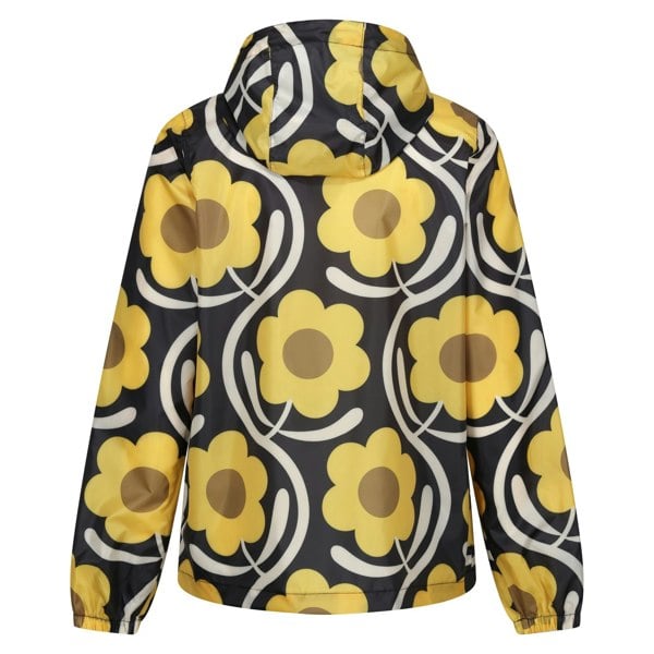 Regatta Women's Orla Kiely Pack-It Apple Blossom Waterproof Jacket - Yellow