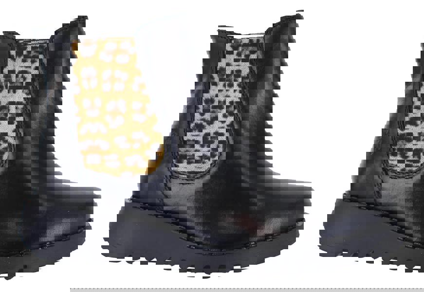 Fly London Salv Womens Wedged Heeled Chelsea Leather Ankle Boots