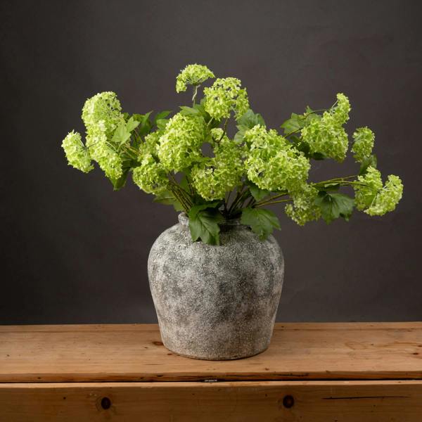 Wyld Haus Set of 3 Artificial Flowers Green Viburnum Sprays