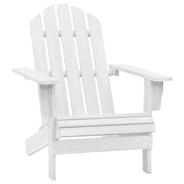 Berkfield Garden Chair Wood White