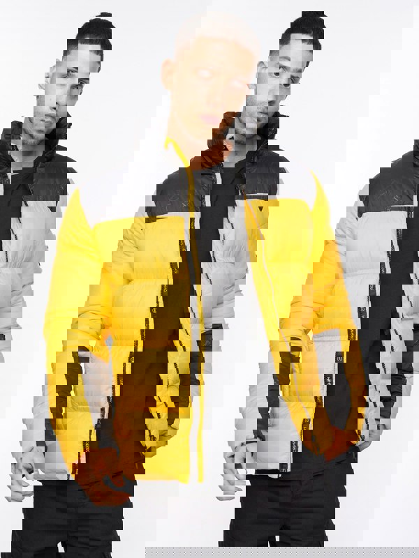 Crosshatch Demerley Jacket Yellow