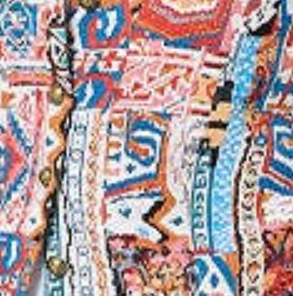 Izabel London Embroidered Texture Button Front Jacket