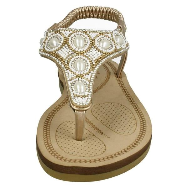Savannah Ladies Savannah Pearl Toepost Sandals
