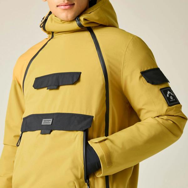 Dare 2B Mens T-Bar III Waterproof Ski Jacket - Wood Brown - 