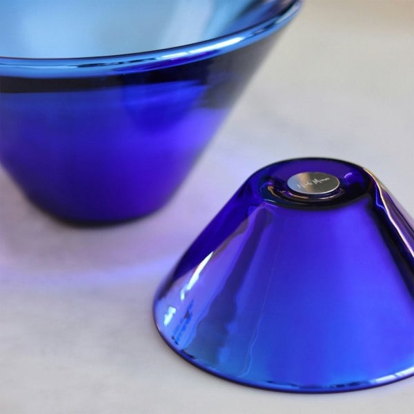 Silver Lining Bowl Blue Small - Nick Munro