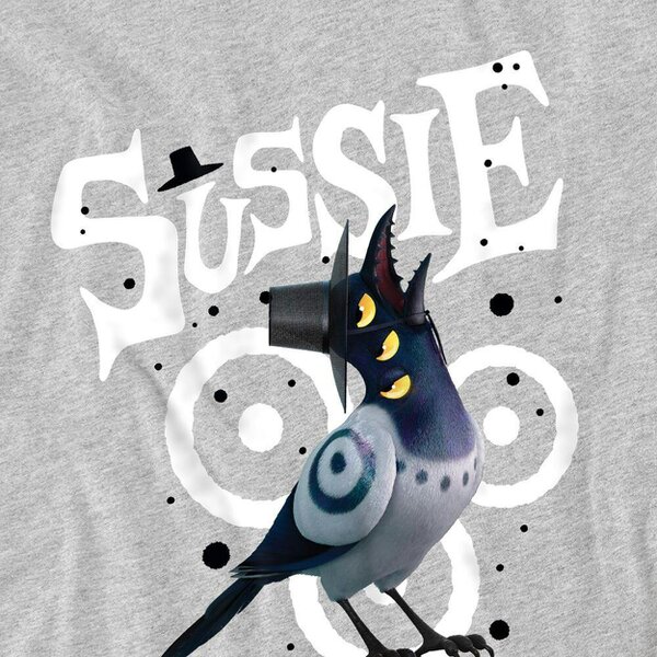 K-Pop Demon Hunters Childrens/Kids Sussie Bird T-Shirt - Athletic Heather