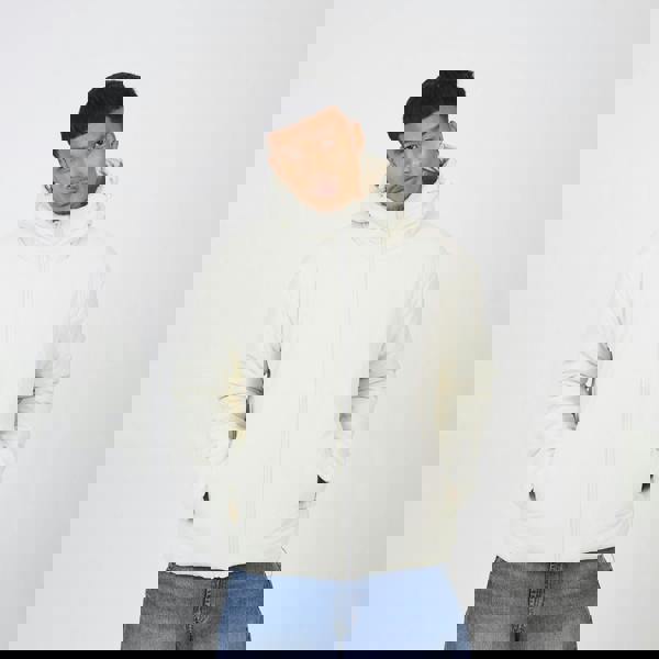 Brave Soul Stone Padded Hooded Jacket - Stone Image 1