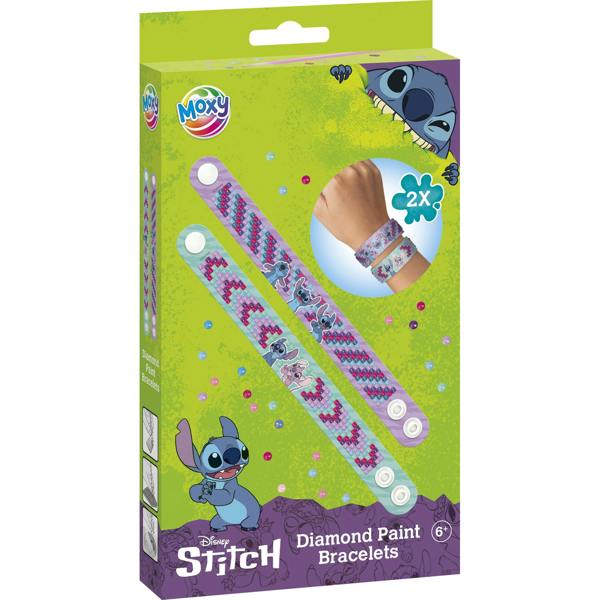 Stitch Diamond Paint Bracelets - Blue