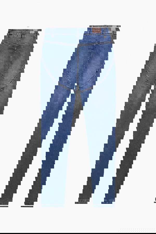 ENORSIA Mid Waist Skinny Jeans