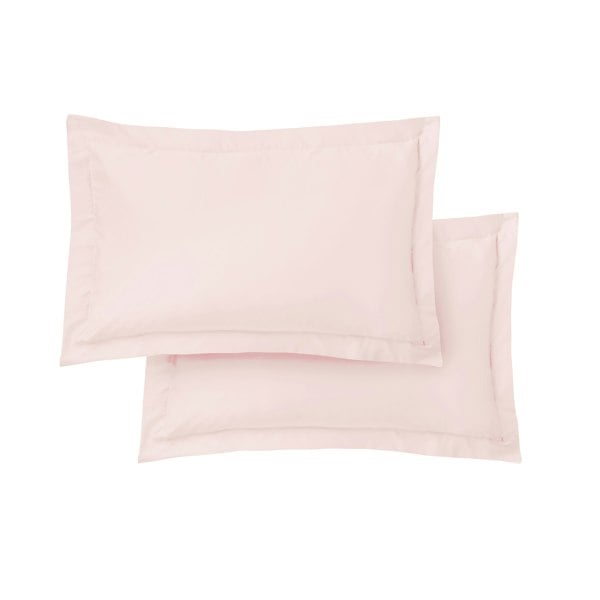 Bianca 400 Thread Count Cotton Sateen Oxford Pillowcase Pair