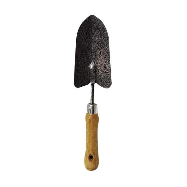 Kingfisher Wooden Handled Garden Hand Trowel - One Colour - 