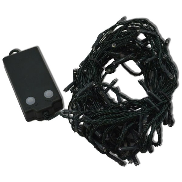 Samuel Alexander 50 LED 5m Premier Christmas Indoor Outdoor Multi Function Battery Operated String Lights with Timer in Warm White