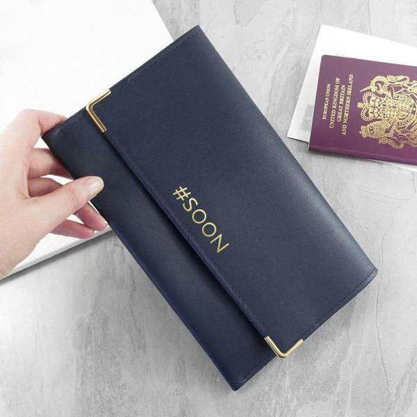 Personalised Luxury Travel Organiser - lifestyle shot