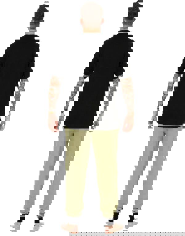 Star Wars Mens Black Grogu Short Sleeve Long Leg Pyjama Set