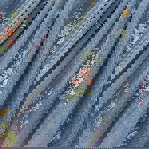 close up of tulle and colour 