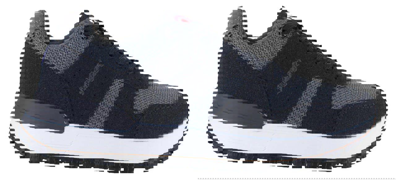 Lambretta Echo Mens Casual Smart Memory Foam Trainers