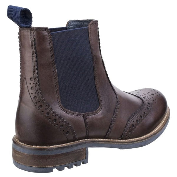 Cotswold model Cirencester Chelsea Brogue Male in Brown