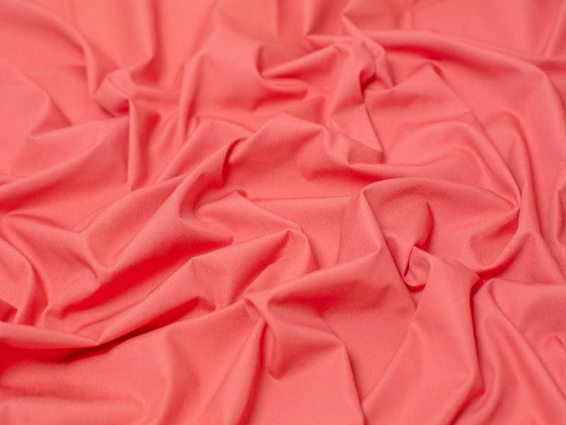 Minerva Core Range Minerva Light 100% Cotton Poplin Fabric - Plain Design Dressmaking Fabric, 112.5 cm / 45" Wide - per metre