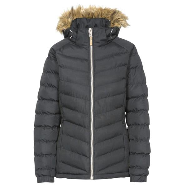 Trespass Womens/Ladies Nadina Waterproof Padded Jacket - Black - 
