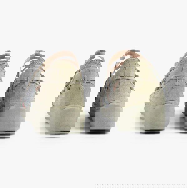 Boulevard L388F Womens Leather Mary Jane Shoes Grey