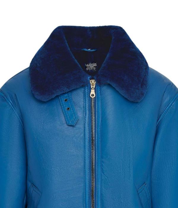 Infinity Leather Mens B3 Bomber RAF Aviator Sheepskin Jacket -Wyndham