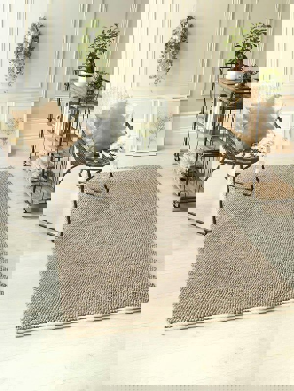 La Playa Rustic Solid Rug | Coastal Home Decor | The Rugs