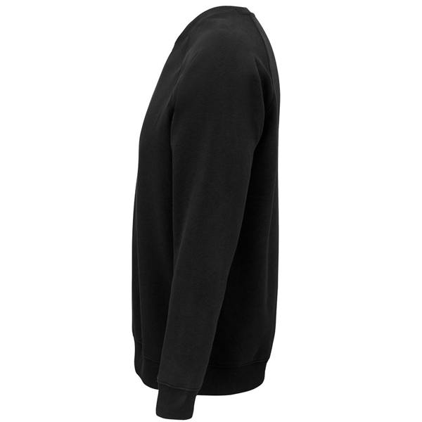 SOLS Unisex Adult Space Organic Raglan Sweatshirt - Black