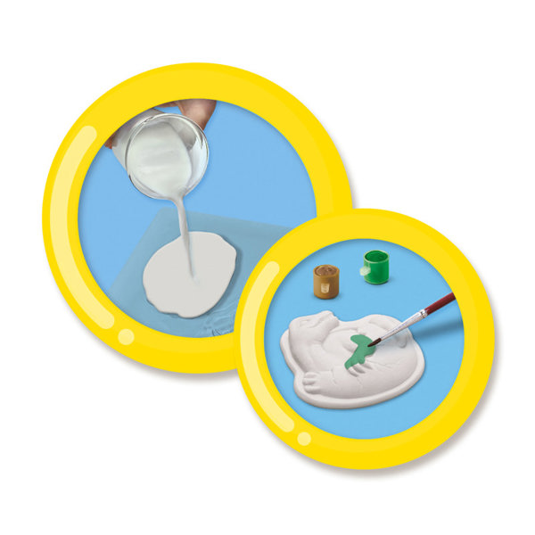  SES Creative Casting and painting - Dino eggs