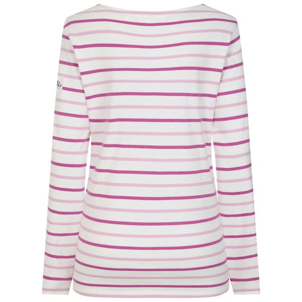 Lazy Jacks LJ97 - Long Sleeve Striped Breton - Pink