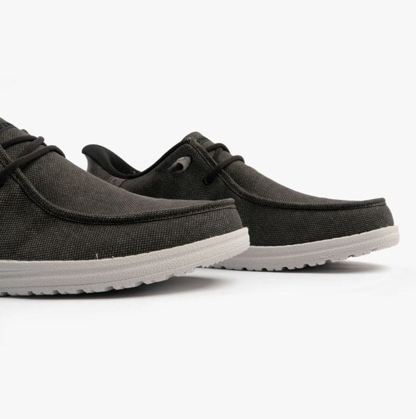 Skechers MELSON - CORONADO Mens Shoes Black/Grey