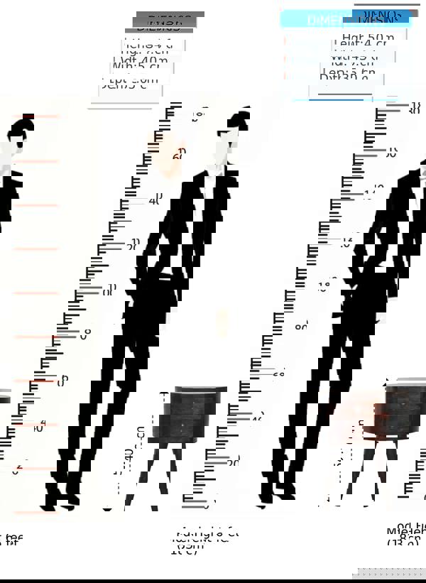 Artisan Furniture Light Walnut Rounded Bedside Table