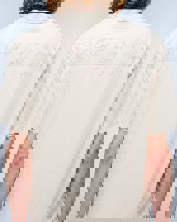 Napapijri Fanes Mens Short Sleeve T-Shirt - Beige Dimity N1J