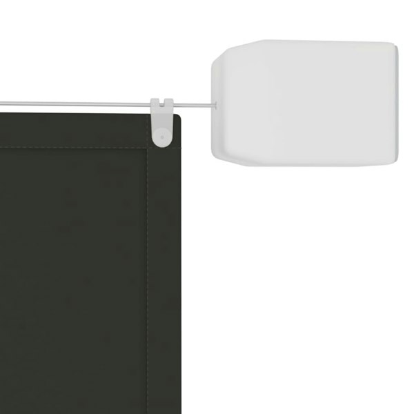Berkfield Vertical Awning Anthracite 140x420 cm Oxford Fabric