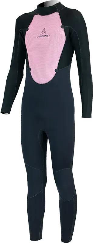 Alder Kids Stealth Junior 5/4mm Back Zip Metal Wetsuit