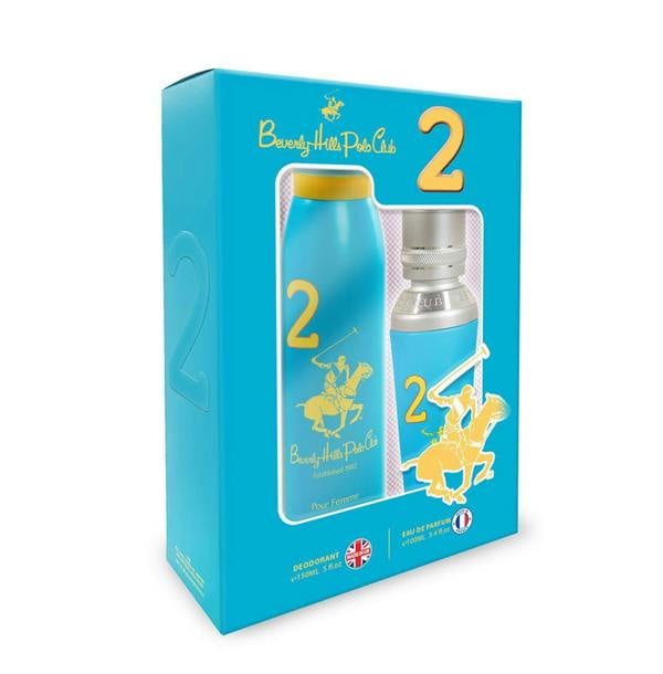 Beverly Hills Polo Club Ladies Eau de Parfum - Two Gift Set