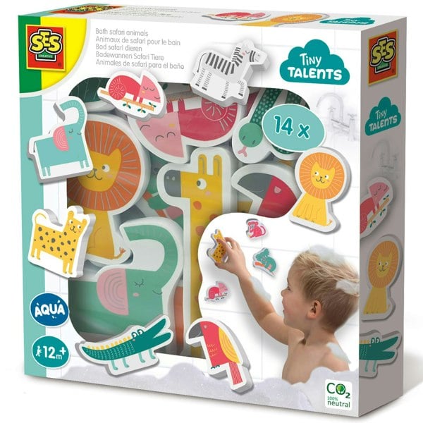 SES Creative Bath safari animals