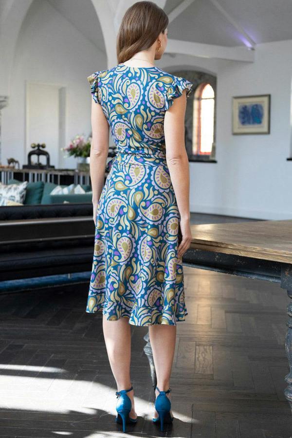 HotSquash Waterfall Wrap Dress