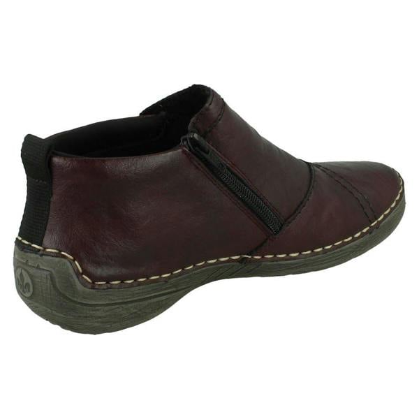 Rieker Ladies Rieker Casual Zip Ankle Boots 52584