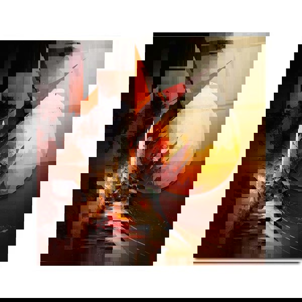 Abstract Glass Wall Art 4 - Artchi