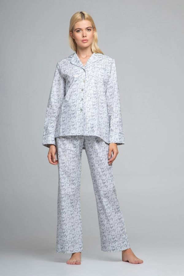 Rumour London Beak To Beak Liberty Print Cotton Pyjama Set