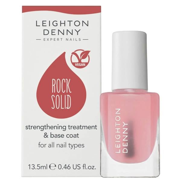 Leighton Denny Rock Solid Nail Treatment & Base Coat 13.5ml 13.5 ml