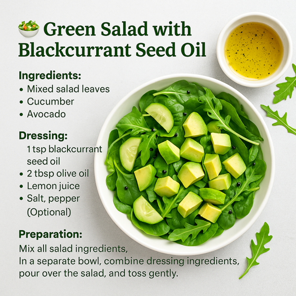 Ol'Vita Blackcurrant Seed Oil | Cold Pressed | Unrefined