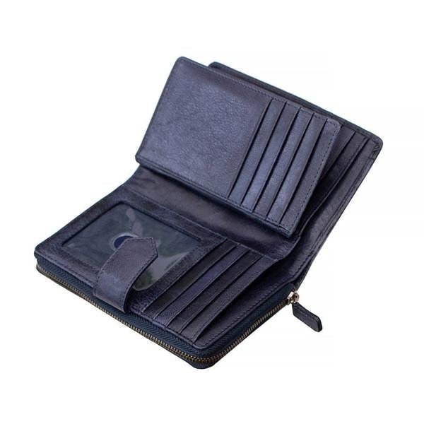 PRIMEHIDE Bifold Leather Purse For Women Arizona