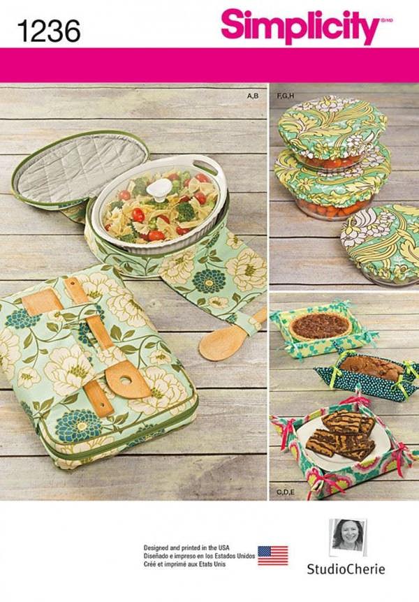 Simplicity Sewing Pattern 1236, Accessories One Size - Easy