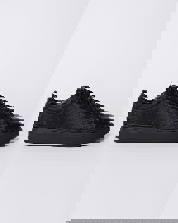 BOSS Orange Kieran_Tenn_nymn Mens Trainers 50548699 - Black 005